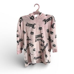 Juicy Couture Light Pink Logo Comfy Kids sweater NWT